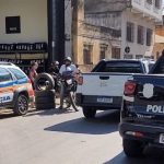 Blitz educativa é realizado pela policia militar no centro de Lajinha