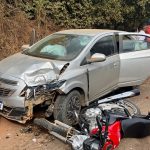 Motociclista morre após colisão com carro em Orizânia